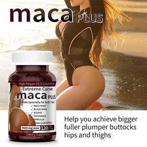 Kalça büyütme Vitamin Boost Maca kök bitkisel takviyesi için yetişkin bayanlar Maca kapsül bitkisel takviyesi - Product Image 4