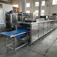 Ligne de production de chocolat entièrement automatique industrielle, machine de confection, de tempérage et de moulage