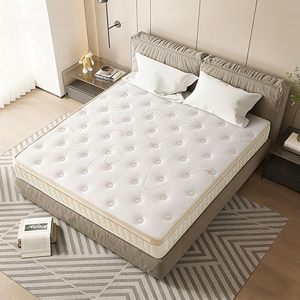Matelas à ressorts simple pleine grandeur pour hôpital, tissu tricoté 280g/m, fermeté moyenne, compressé en boîte, doux et confortable, mousse matelassée - Product Image 1