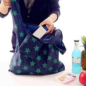 Custom Eco Friendly Tote Bag Recycle Nylon Foldable Grocery <b>Folding</b> Shopping Bag Polyester Reusable Eco Friendly Shopping Bag - Product Image 1