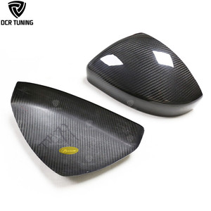 Cubierta de espejo retrovisor de fibra de carbono para coche, accesorio para Land Rover, <span class=keywords><strong>Range</strong></span> Rover, <span class=keywords><strong>Evoque</strong></span>/Discovery, Freelander, Jaguar f-pace, 2014 + - Product Image 3