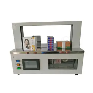 Small Currency banknote banding machine Automatic Paper Money Strapping Bundling Machine