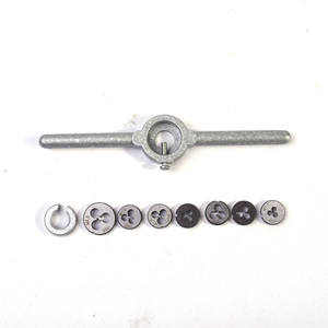 Juego de Machos y Terrajas Métricos, Llave de Macho Manual para Herramientas de Ferretería, Herramientas de Roscado Combinadas de Acero con Recubrimiento de Titanio - Product Image 3