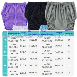 Culotte absorbante <span class=keywords><strong>réutilisable</strong></span> en TPU monocouche, imperméable, lavable, pour adultes, protection contre l'incontinence des personnes âgées - Product Image 2