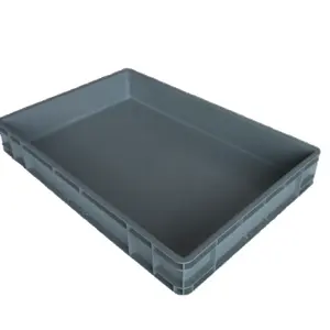 NEXARA EU Shallow Tray PP Plastic Logistics Shallow Trays For Home Or Supermarket Use Heavy Duty Plastic Stackable