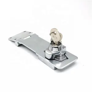 Toptan çile anahtar kilit-Multi-specification panel tool box hasp keyed alike Zinc Alloy cabinet lock