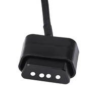 Ağır Hizmet Tipi Metal Hırsızlık Önleyici OBD Kilitleme Kapağı Evrensel OBD2 Port Kilidi OBDII Konnektör Güvenlik Kilidi Koruyucu Tüm Araçlar için