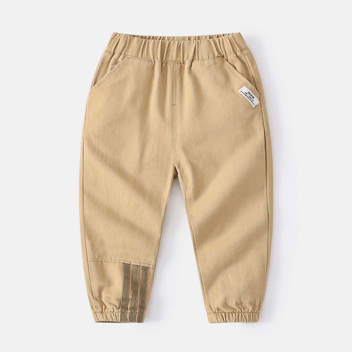 Pantalon kaki avec sangles