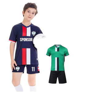 Uniforme de Fútbol para Adultos OEM de Alta Calidad, Transpirable, de Verano, Manga Corta, Secado Rápido, 100% Poliéster - Product Image 2
