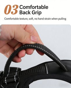 <span class=keywords><strong>Harness</strong></span> Hewan Peliharaan Model Rompi yang Dapat Disesuaikan dan Bernapas, <span class=keywords><strong>Harness</strong></span> Reflektif Anti-Tarik, <span class=keywords><strong>Harness</strong></span> Taktis untuk Anjing Besar - Product Image 5