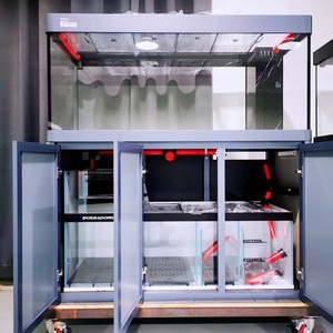 <span class=keywords><strong>Aquarium</strong></span> élégant à faible encombrement, grand réservoir sur pied, cloison <span class=keywords><strong>de</strong></span> pièce, éclairage RGB intelligent, décoration - Product Image 6