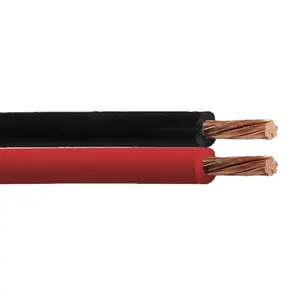 Giấy chứng nhận CSA 500 ft 10awg 2kv PV-dây/rpvu90 10 AWG đỏ cho thị trường Canada