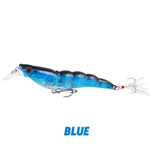 Señuelo de Pesca Flotante de Metal de Primera Calidad de 13.6 g con Anzuelos con Ranura para Sangre, Perfil de Camarón de 9.5 cm, para Pesca de Lubina en Agua Salada, Río y Agua Media - Product Image 6