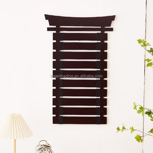Support de ceinture d'arts martiaux Espresso pour Karaté, Taekwondo et Kung Fu - Matériau MDF contemporain pour Chambre et Salon - Product Image 3