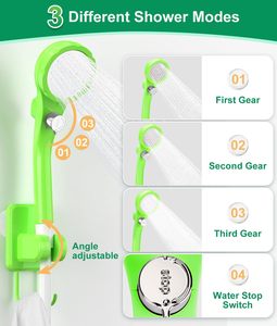 ปั๊มน้ำไฟฟ้าแบบพกพา 4500/6000/7800mAh ชาร์จผ่าน USB ติดตั้งบนพื้น PVC พร้อมหน้าจอดิจิตอล สำหรับอาบน้ำแคมป์ปิ้ง ปีนเขา ความจุ 10L/20L ใช้งานได้ทั่วไป - Product Image 5