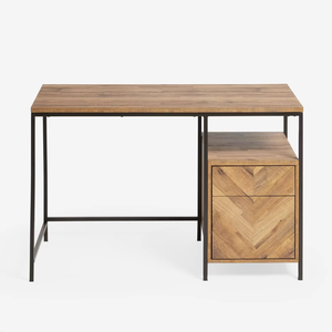 収納デスク引き出し作業面大型キャビネット棚ホームオフィス家具 - Product Image 5