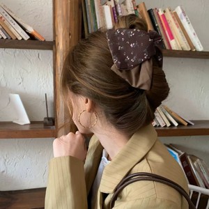 Pinza de Pelo Coreana con Diseño de Rayas de Tela Francesa, Estilo Maillard, Pinza de Tiburón, Nuevo Estilo, Accesorios Elegantes para el Cabello para Mujer - Product Image 4