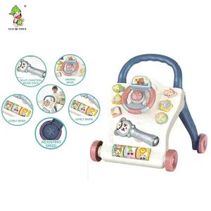 Sitzen zu Stehen Learning Walker Anfängen Aktivität Walker mit Musik und Licht für baby