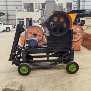 Xách tay pe57 Máy Nghiền hàm di động máy nghiền hàm 400 mét Máy Nghiền hàm cho bê tông - Product Image 4