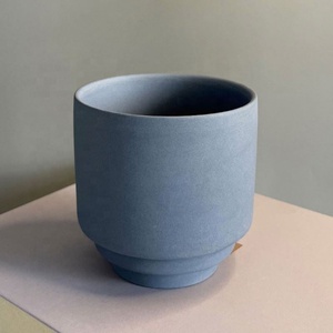 High Quality Wedding Home Decor Minimalist Nordic Candle Jar Ceramic - Product Image 4