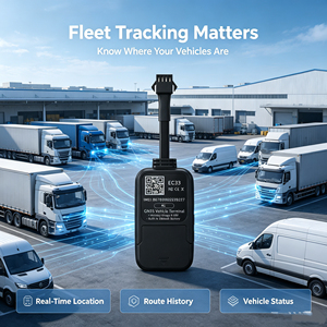 EC33 Mini 4G GNSS Vehicle <b>Tracker</b> <b>GPS</b> Real-Time Location Route History Vehicle Status Dual IP / IP Lock - Product Image 1