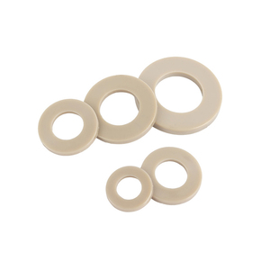 <span class=keywords><strong>Rondelle</strong></span> plate PEEK M2-M20 260 ° Tissu résistant aux produits chimiques pour l'industrie semi-conductrice et médicale ANBOR - Product Image 1