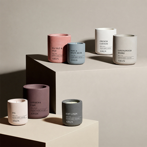 AIKUN Private Label Luxury Scented <b>Candle</b> Custom Ceramic Jar Soy Wax <b>Candle</b> for Home Fragrance OEM ODM <b>Candle</b> Gift - Product Image 3