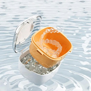 Custodia porta porta bocca porta protesi per pulizia orale protesi dentaria apparecchio ortodontico - Product Image 4