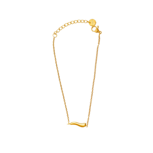 Collier pendentif en acier inoxydable 316L plaqué or PVD, bijoux durables et résistants, tendance - Product Image 2