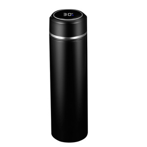 Thermos intelligent en acier inoxydable 316 avec affichage numérique de la température, conception de séparation thé-eau, cadeau d'affaires, vente en gros - Product Image 5