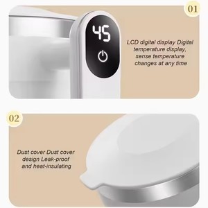 Taza Mezcladora de Café Eléctrica Personalizada con Bajo MOQ, Recargable, Automática, Magnética, con Batería, Taza Autoagitadora - Product Image 6