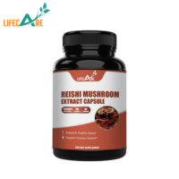 Lifecare Supply OEM Marque privée Meilleure vente Supplément à base de plantes Vitamine Reishi Champignon Capsules
