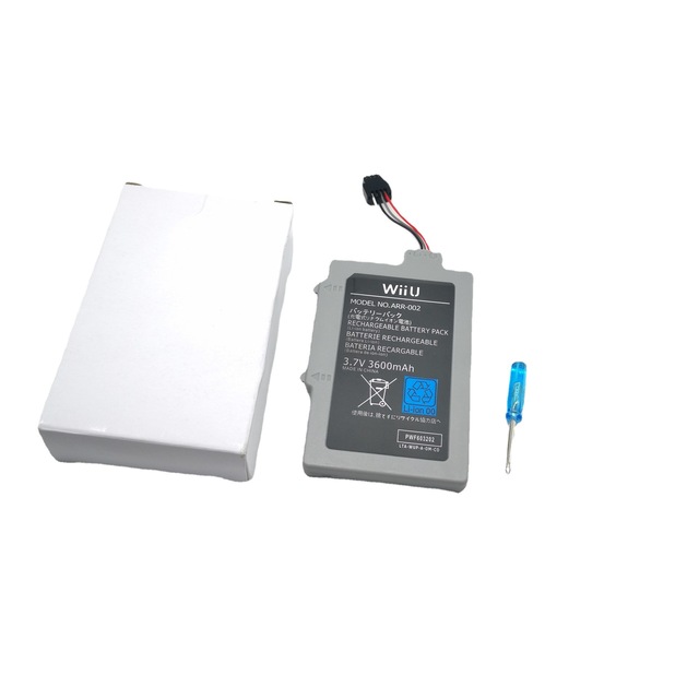ARR-002 3600mAh 3.7V Battery Packs for Nintendo Wii U Pad Rechargeable Lithium Batteries