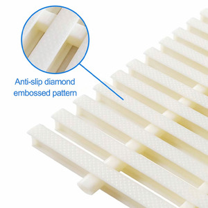 Grilles de drainage de piscine en PVC à trois trous, type antidérapant, équipement pour adultes, grilles de piscine, grille de trop-plein en plastique - Product Image 3