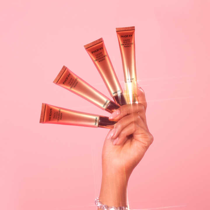 FCJ PHOFAY High Quality Cruelty-Free Liquid Highlighter Wand Glowing Concealer Makeup Cream Form