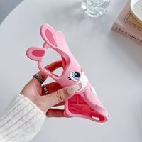 Coque de protection antichute en silicone 3D motif lapin mignon et souple pour smartphones Infinix POP 8/POP 20/Spark 30/IP 15 – Populaire de l'usine BAILI
