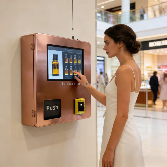 Electronic Age Verification Vending Machine Wall Mounted  Card Payment Vending Machine  Touch Screen Vending Machine Supplier