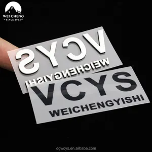 Custom Your Logo Heat Press Logo 3d Double Layer Color Rubber Silicone Vinyl Clothing Brand Transfer Print Heat Transfer Label