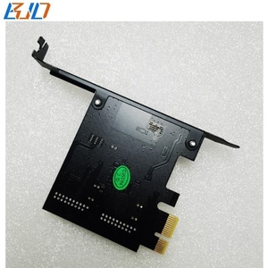 مبيع بالجملة من المصنع محول USB3.0 19Pin إلى PCI-E 1X PCIe X1 بطاقة الناهض 5Gbps لتوسيع 4 USB Type-A Connector - Product Image 5