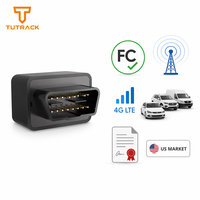 Traceur GPS OBD 4G certifié CE FCC, Plug & Play, avec batterie de secours, GPS en temps réel, BDS, LBS, géolocalisation, antivol pour flotte de véhicules