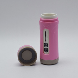 Tasse en céramique thermosensible à changement de couleur, portable et scellée, pour les étudiants rentrant à l'école - Product Image 4