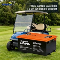 Batería LiFePO4 38,4V 100Ah con Bluetooth y calefacción integrada para carritos de golf y almacenamiento solar fuera de red