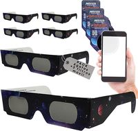 Lunettes d'éclipse solaire ISO 12312 Fournisseur reconnu AAS Fabriqué aux États-Unis Filtres Éclipse solaire totale 2026