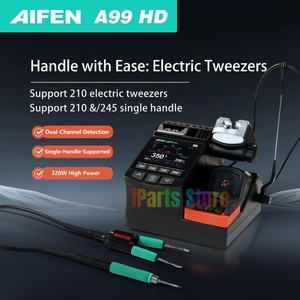 Estación de Soldadura de Precisión IPARTS AIFEN A99HD con Pinzas y Cabezal <span class=keywords><strong>C210</strong></span>/C245, Estación de Retrabajo Electrónico - Product Image 2