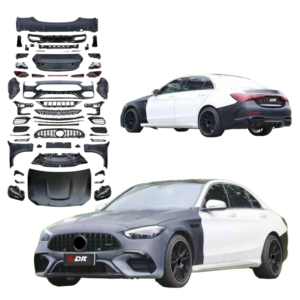 Kit carrosserie pour <span class=keywords><strong>W205</strong></span> 2015-2021, mise à niveau vers le design W206 C63 AMG, pare-chocs pour <span class=keywords><strong>Mercedes</strong></span> Benz <span class=keywords><strong>Classe</strong></span> <span class=keywords><strong>C</strong></span> <span class=keywords><strong>W205</strong></span>, accessoires de voiture - Product Image 2
