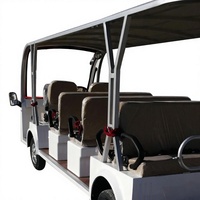 Navette de bus touristique électrique de luxe 72V nouveau modèle 14 ensembles pour une utilisation en voiture de tourisme