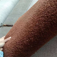 Tapis d'intérieur moelleux moderne pour la maison, tapis à poils longs, tapis shaggy, fabriqué à la machine, poils coupés, pour le salon, tapis de mur à mur