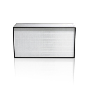 2025 Mini pleat H14 0.3um micron Bộ lọc Bảng điều khiển Bộ lọc với động cơ cho bộ lọc Quạt ffu phòng sạch Y Tế cấp - Product Image 3