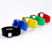 Attache-câble en nylon coloré à double face auto-agrippante avec logo imprimé – Offre Spéciale
