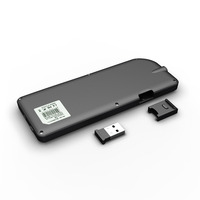 Télécommande Air Mouse sans fil RII X1 2,4 GHz avec clavier rétroéclairé pour Android Mini PC TV Box